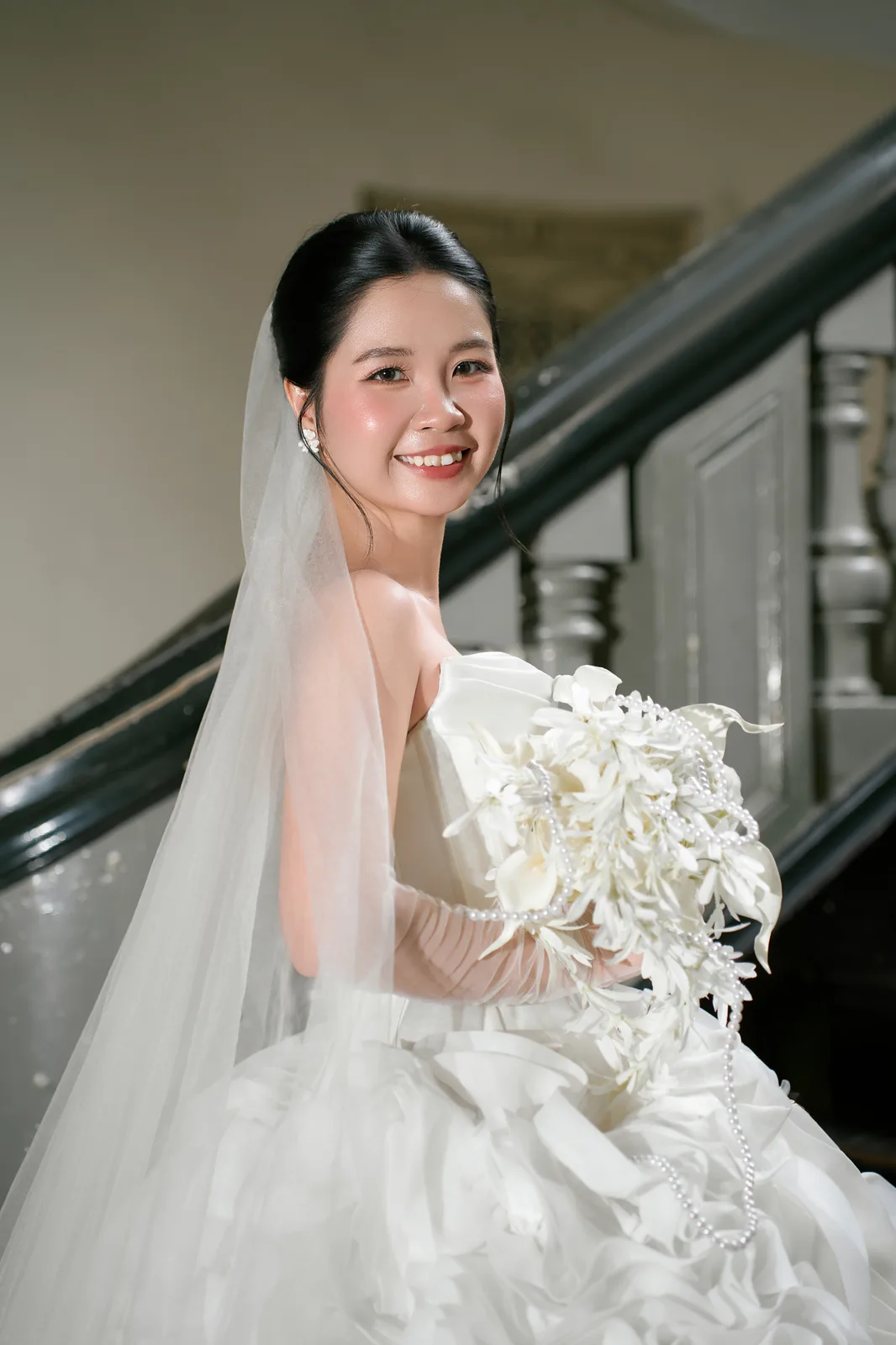 Nụ cười rạng ngời ngày chung đôi